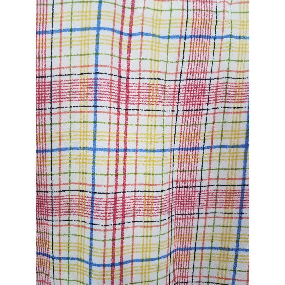 Glamorous Bloom Women's Maternity Sz. 4 Plaid Flutter Sleeve Midi Dress NWT - Picture 9 of 9